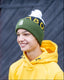 Logo Knit Pom Beanie